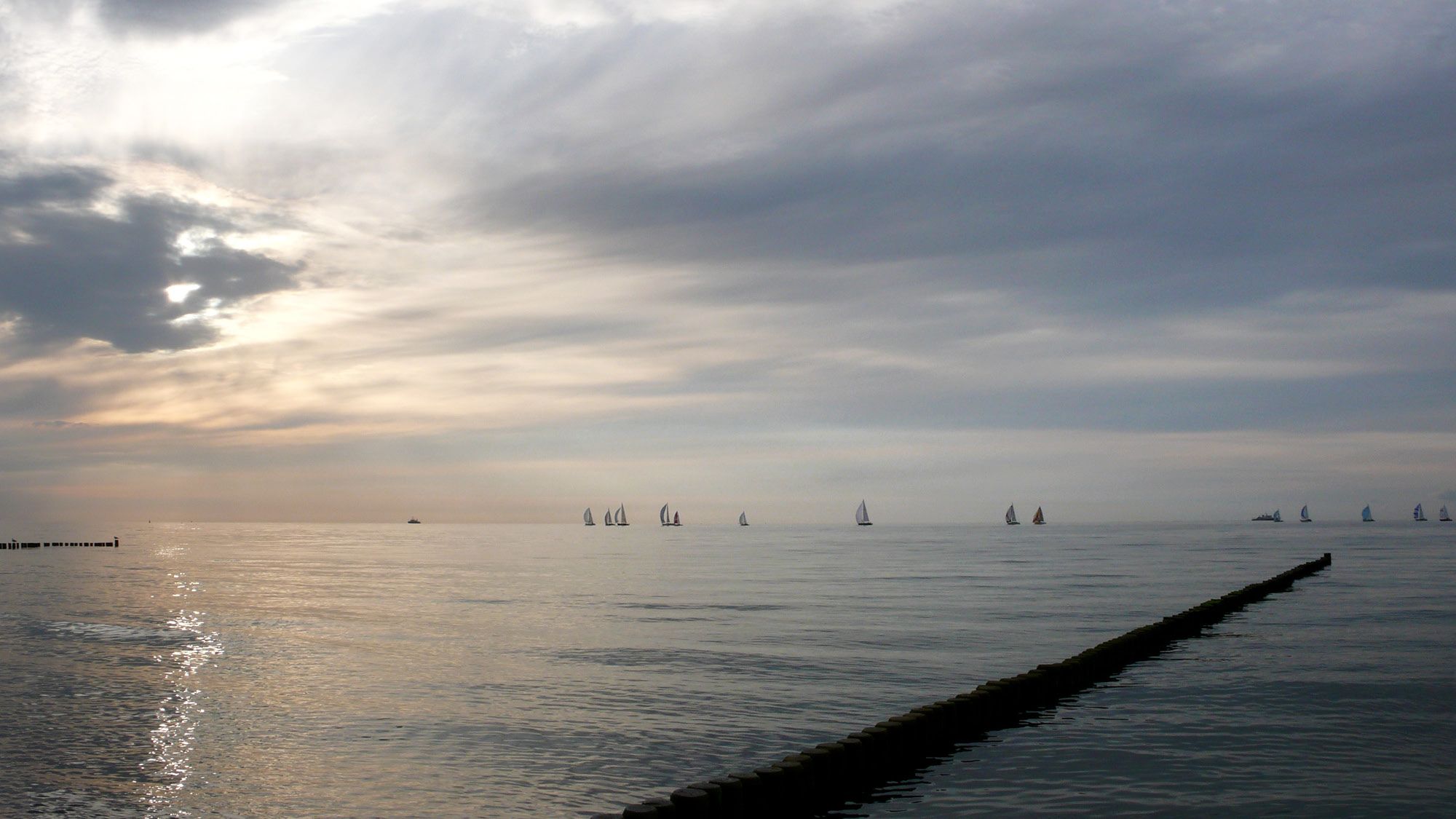 Sonnenuntergang Ostsee